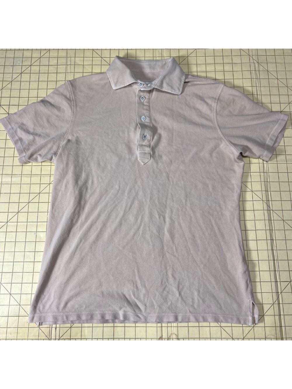 Spier & Mackay Mens Contemporary Beige Polo Shirt L Classic Fit